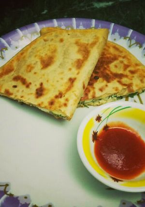 A picture of Instant Mughlai paratha.