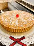 Pastel de coco, vainilla y ron