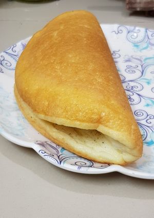A picture of Souffle omelette.
