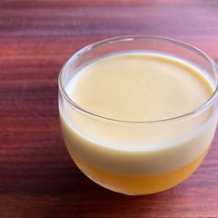 A picture of Layered Orange & Cream Jelly.