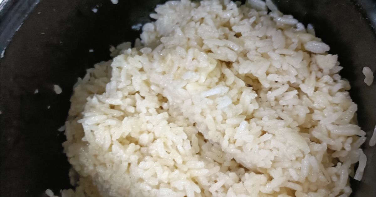 Butter rice mudah pake rice cooker