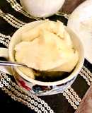 Helado de vainilla
