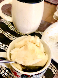 Una foto de Helado de vainilla