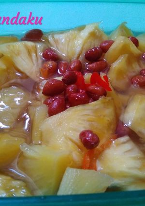 Foto resep Asinan nanas maknyusss segerrr (iritt bahan dan gampang)