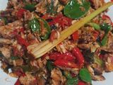 Tuna suwir (pampis tuna)