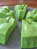 Puding Custard Pandan tanpa Agar², Cuma Pakai Telur & Maizena (lembut,lumer)