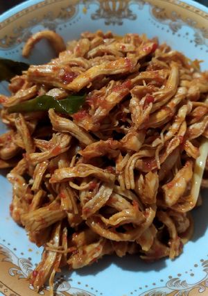 Foto resep Ayam Suwir Balado Kecap manis