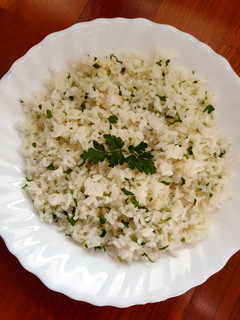 Foto principal de Arroz con cilantro y lima