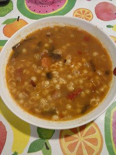 Una foto de Sopa de cocido