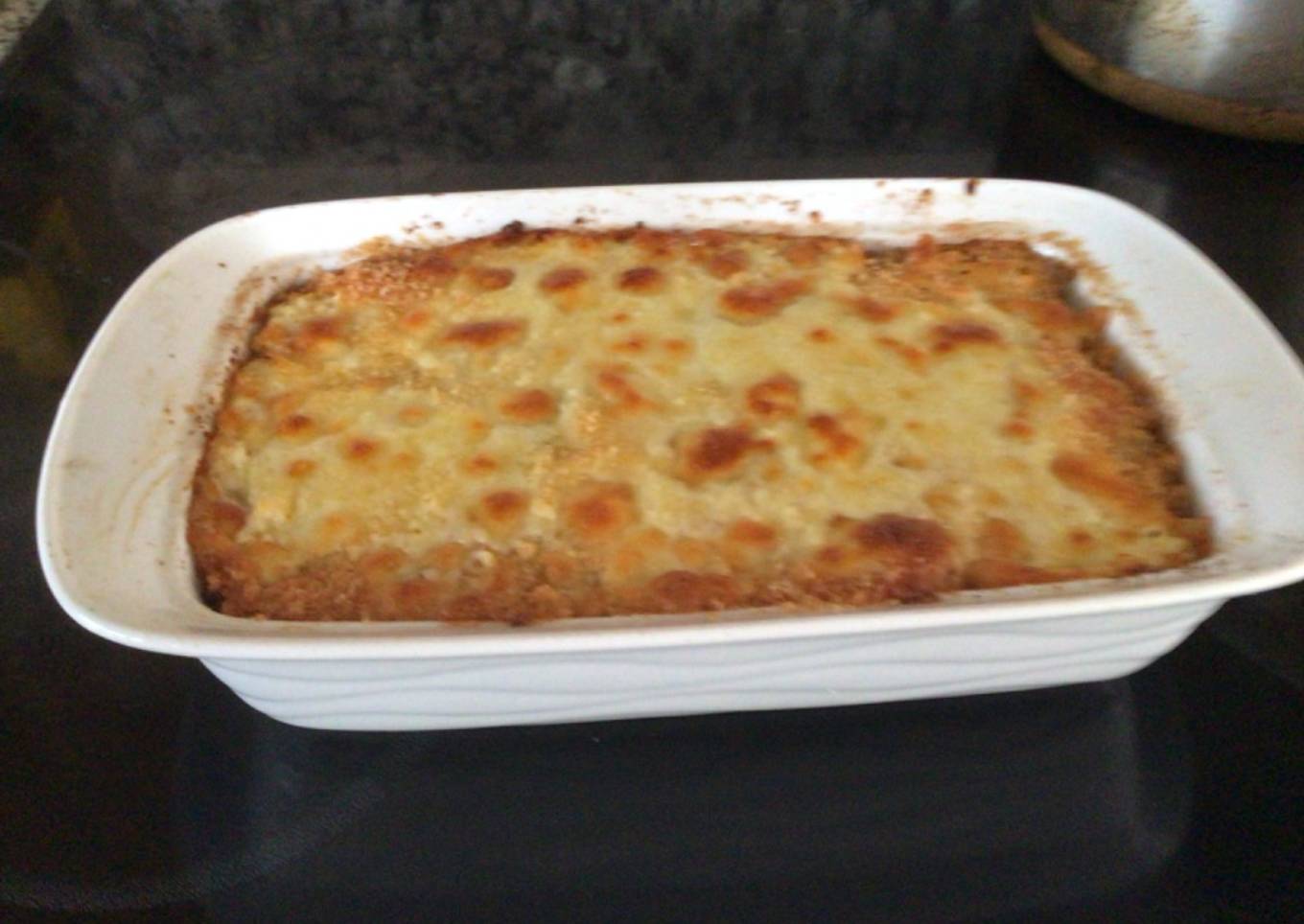 Pastel de arroz y carne