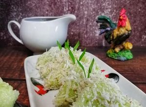 Gambar Kuih Lopes Pandan Tanpa Pewarna