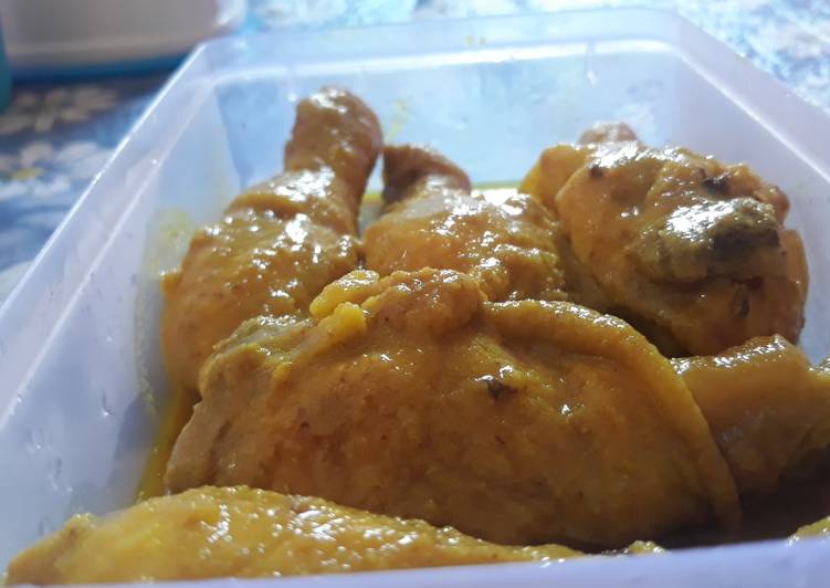DICOBA@ Resep Ayam bumbu kuning ide masakan sehari hari