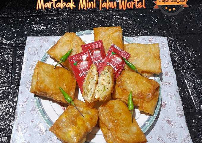 Cara membuat Martabak Mini Tahu Wortel Cara membuat Martabak Mini Tahu Wortel