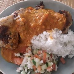 A picture of Sig's Store Cupboard Curry.