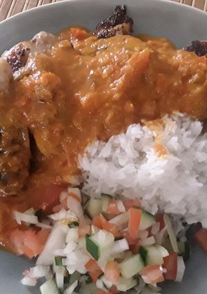 A picture of Sig's Store Cupboard Curry.