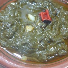 A picture of Sarson ka saag.