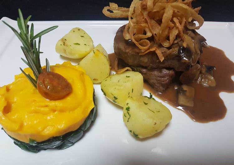 Recipe of Award-winning Beef medallion