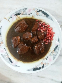 عکسی از دستور فسنجون بهنوش پز