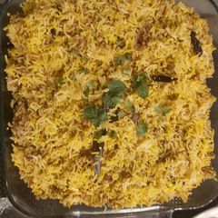 A picture of چکن قیمہ بریانی.