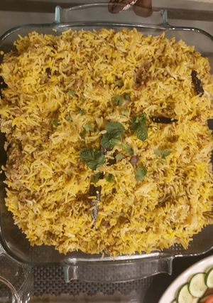 A picture of چکن قیمہ بریانی.