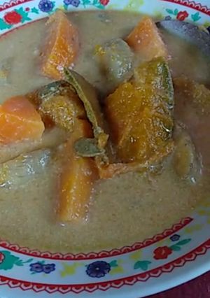 Foto resep Kolak ubi, pisang dan kundua (labu) padang
