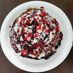 A picture of Malai cake.
