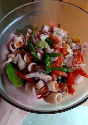 Foto resep Cumi mercon extra pedas
