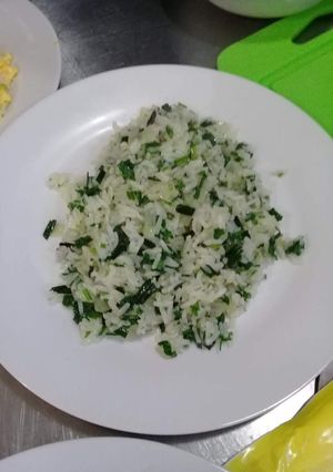 Una foto de Arroz Verde🥗