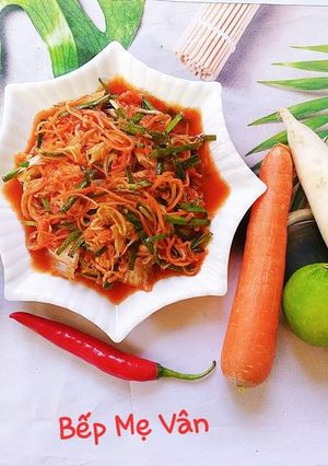 Hình của món Kim chi cải thảo.