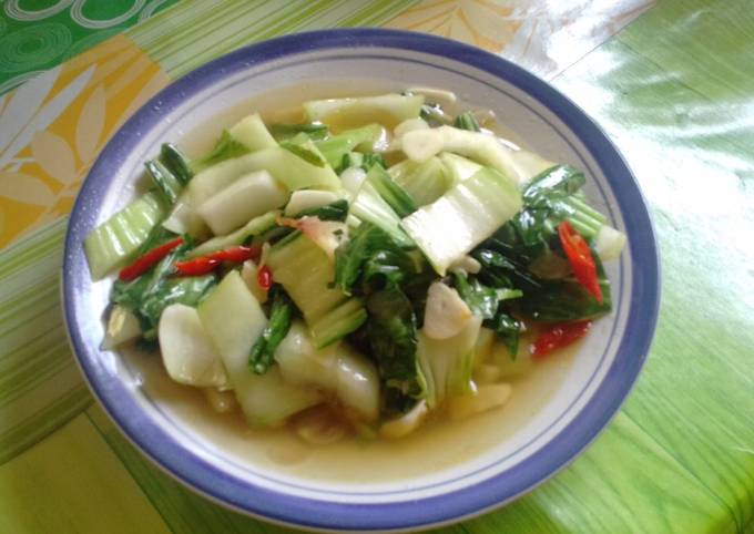 Resep Oseng Sawi Sendok Oleh Shintya Cookpad