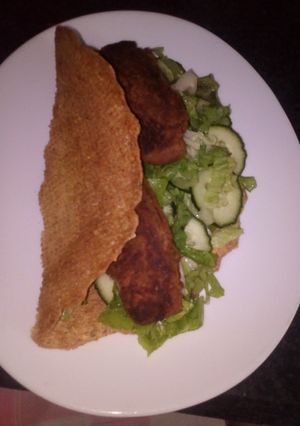 Foto principal de Tortilla de avena en microondas