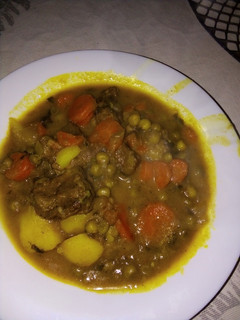 Una foto de Guiso de ternera y verduras