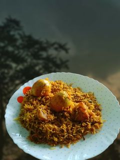 ডিম বিরিয়ানী(dim biriyani recipe in Bengali) রেসিপির প্রধান ছবি