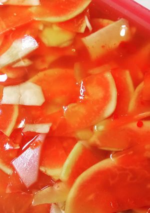 Foto resep Asinan pepaya