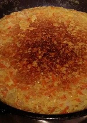 Una foto de Tortilla de zanahoria