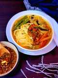 Vegetable Thukpa or Tibetan Noodles Soup