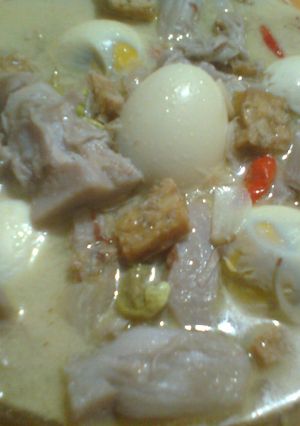 Foto resep Sayur Campur Nangka (Santan) bumbu iris