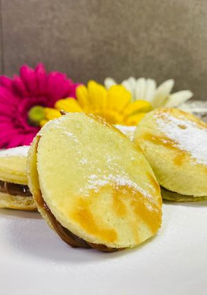 Una foto de Alfajor de hojarasca suave