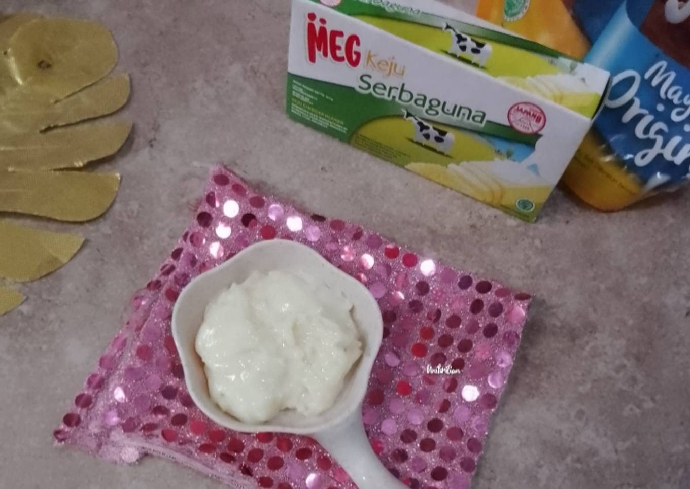 Saus keju homemade u/isian kebab/sbg saus cocolan serbaguna