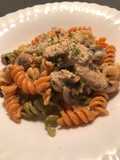 Rainbow Carbonara Pasta