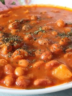 عکسی از دستور خوراک لوبیاچیتی 😋