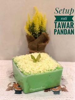 Foto resep Setup roti tawar pandan