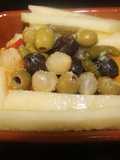 Ensalada frutal a tiras