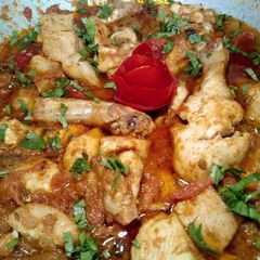 A picture of Chicken Karahi.