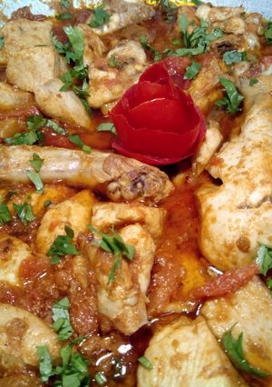 A picture of Chicken Karahi.