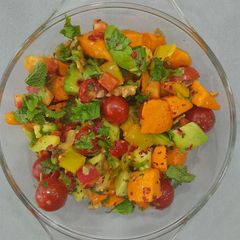 A picture of Mango - Avocado Salad, A Summer Special Recipe.