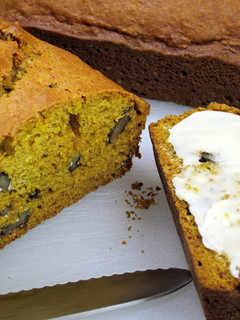 A picture of Pumpkin bread.