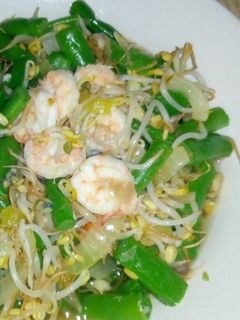 Foto resep Tumis Buncis toge udang
