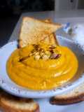 Butternut n a hint of acorn squash soup