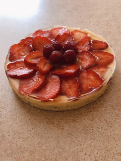 Una foto de Keto tartaleta